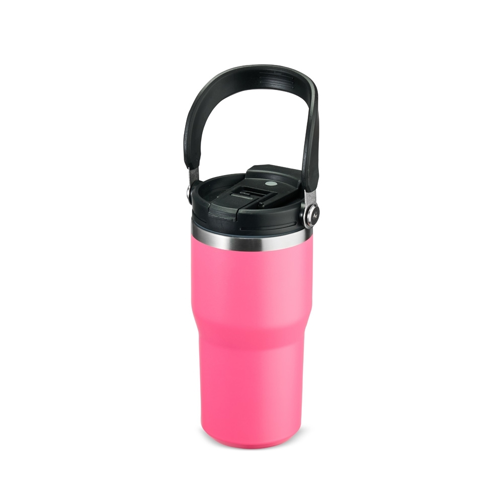 Copo Térmico 600ml Rosa sem personalização