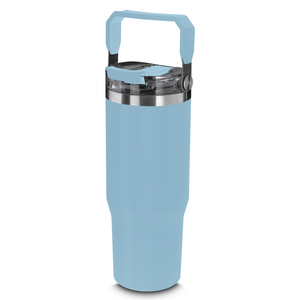 Copo Térmico 900ml — Azul claro sem personalização
