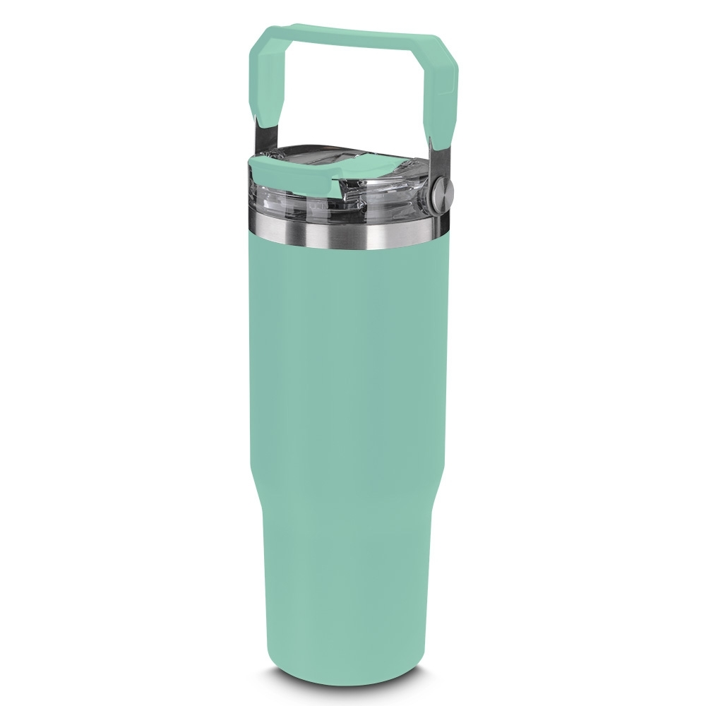 Copo Térmico 900ml — Verde claro sem personalização