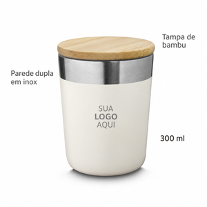 Copo Térmico 300ml — detalhes técnicos