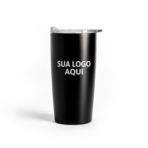 Copo Térmico 590ml — capa com aplicação ilustrativa