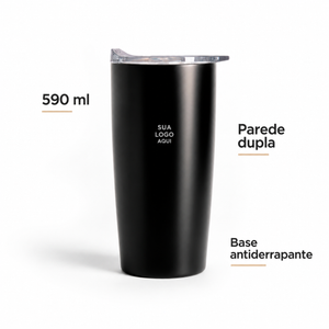 Copo Térmico 590ml — detalhes técnicos