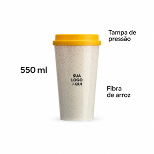 Copo Fibra de Arroz 550ml — detalhes técnicos