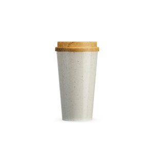 Copo Fibra de Arroz 550ml Natural sem personalização