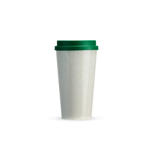 Copo Fibra de Arroz 550ml Verde sem personalização