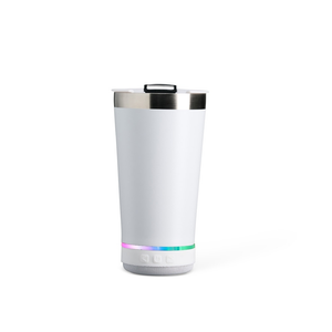 Copo Térmico 400ml com Caixa de Som Branco sem personalização