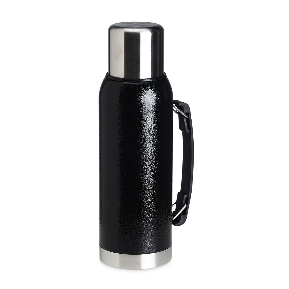 Garrafa Térmica 1L Personalizada SKU 18678 — Preto