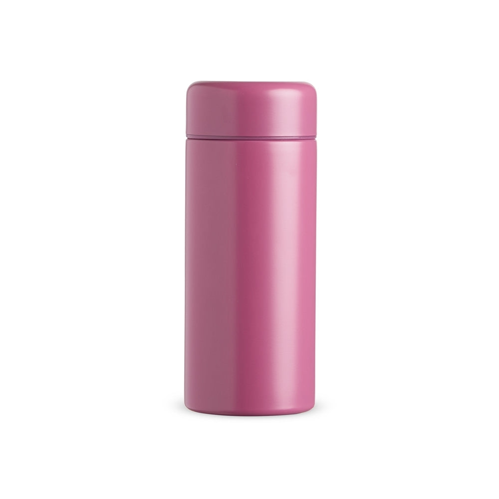 Garrafa térmica 200ml Pink sem personalização.