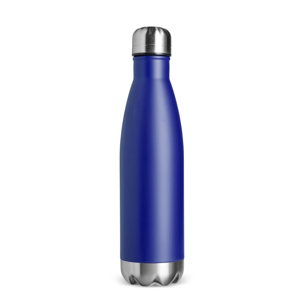Garrafa térmica 500 ml azul escuro sem personalização