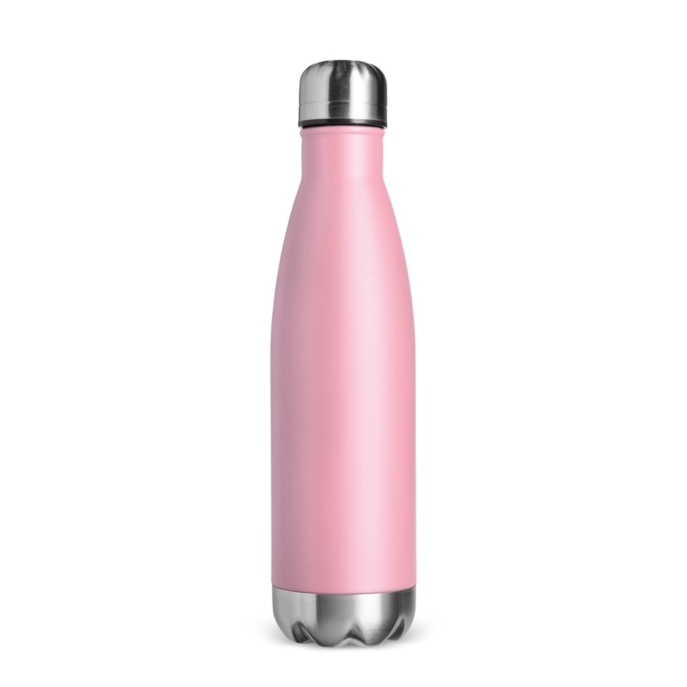 Garrafa térmica 500 ml rosa sem personalização