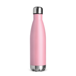 Garrafa térmica 500 ml rosa sem personalização