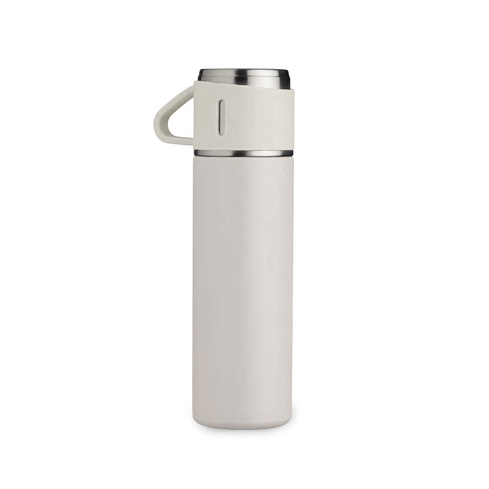 Garrafa Térmica Inox 450ml SKU 18639 — Branco sem personalização