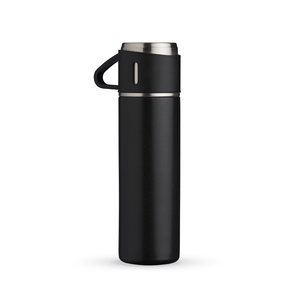 Garrafa Térmica Inox 450ml SKU 18639 — Preto sem personalização