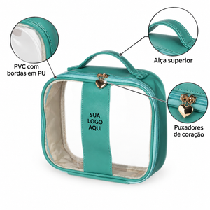 Nécessaire PVC Impermeável Personalizada — SKU 18647M — detalhes do produto