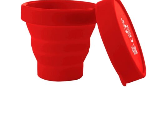 Copo de Silicone Retrátil 150ml Personalizado