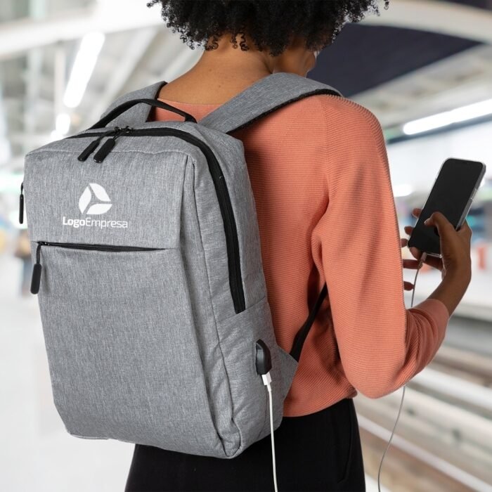 Mochila de Nylon USB 21L - Imagem 3