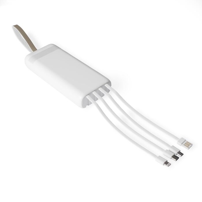 Power Bank 20.000mAh com Lanterna e Multissaídas - Imagem 4