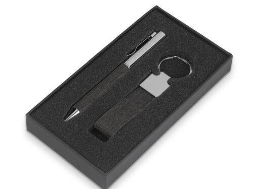 Kit Caneta e Chaveiro rPET