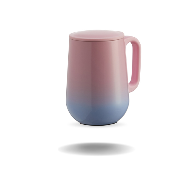 Caneca Bicolor Parede Dupla 250ml